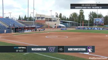 Washington vs Northwestern   2017 Judi Garman Classic
