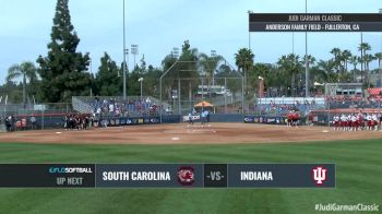 South Carolina vs Indiana   2017 Judi Garman Classic