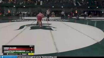 157 lbs Champ. Round 2 - Munkhtulga Zuunbayan, Northern Illinois vs Derek Gilcher, Indiana