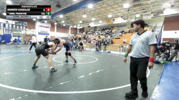 175 lbs Cons. Round 4 - Arel Francke, Calabasas vs Andrew Gonzalez, La Sierra