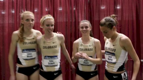 The Colorado women wanted to just be top five, came away NCAA DMR champions