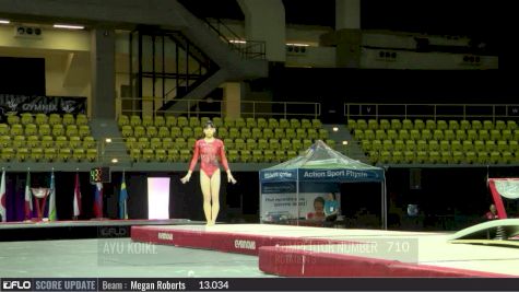 Ayu Koike - Beam, Japan - 2017 International Gymnix - Senior Cup