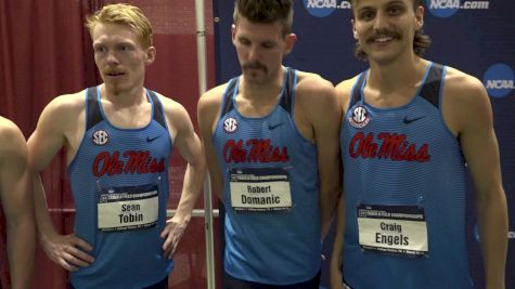 The Ole Miss men were ready for Ches, and thrilled with the win