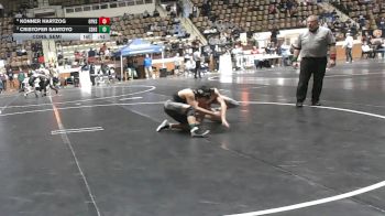 7A 126 lbs Cons. Semi - Cristofer Santoyo, Smiths Station Hs vs Konner Hartzog, Opelika Hs
