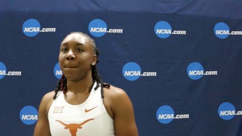 2016 Champ Teahna Daniels of Texas after failing to advance in 60m