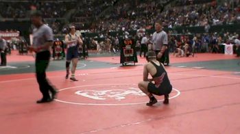 182 lbs Semifinal - Tanner May, Carey vs James Handwerk, Lutheran West