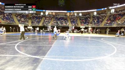 110 lbs Consy 1 - Kameron McFarland, McDowell vs Kaydence Thomas, Hermitage