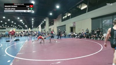 108 lbs Round 4 (6 Team) - Keller Little, Moyer Elite vs Braden Morris, Blackman WC