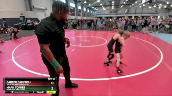 58 lbs 1st Place Match - Mark Torres, Paradigm Wrestling vs Carter Campbell, Wildcat Wrestling Club