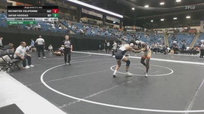 174 lbs Cons. Round 3 - Jafar Haddad, Wayland Baptist (Texas) vs Richmyer Celiferme, Barton