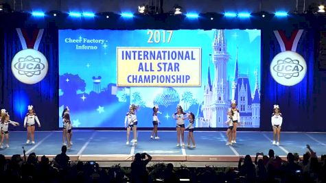 Cheer Factory - Inferno [L1 Small Youth Day 1 - 2017 UCA International All Star Championship]