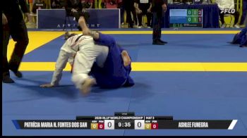 Ashlee Funegra vs Patrícia Maria N. Fontes Dos San 2026 World Jiu-Jitsu IBJJF Championship