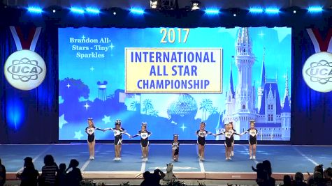 Brandon All-Stars - Tiny Sparkles [L1 Small Tiny Day 1 - 2017 UCA International All Star Championship]