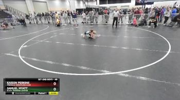 49 lbs Cons. Round 5 - Samuel Myatt, B.A.M. Training Center vs Kaison Perkins, Pinnacle Wrestling Club