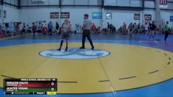 90 lbs Cons. Round 3 - Spencer Foutz, Chesapeake vs Hunter Vogan, Defiant