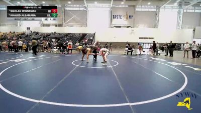 160 lbs Quarterfinal - Waylan Winseman, HF-L Wrestling vs Khaled Alsamara, Club Not Listed