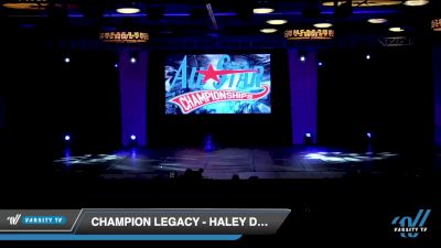 Champion Legacy - Haley DeBlieck [2022 Youth - Solo - Lyrical Day 2] 2022 ASCS Wisconsin Dells Dance Grand Nationals and Cheer Showdown