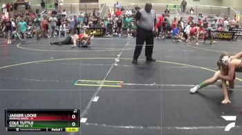 92 lbs Round 5 (6 Team) - Cole Tuttle, Beast Mode WA vs Jagger Locke, BadBass Green