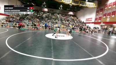 110B Champ. Round 1 - Luke Gale, Riverton Middle School vs Austin Crookston, Lincoln Middle School
