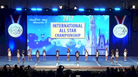 Cheer FX - Mini Blizzards [L1 Small Mini Division II Day 1 - 2017 UCA International All Star Championship]