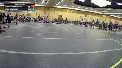 46 lbs Consolation - Donovan Alejandre, Roy WC vs Koen Robinson, Shootbox WC