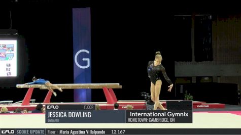 Jessica Dowling  - Floor, Dynamo - 2017 International Gymnix - Challenge