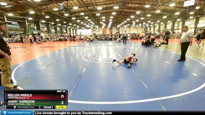 48 lbs Rd# 5- 3:45pm Friday Final Pool - Avery Harrison, NCWAY National Team vs Kellen Priolo, Maryland BLACK