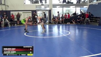 165 lbs Quarterfinal - Sheldon Cole, Embry-Riddle (Ariz.) vs Hunter Hobbs, Providence (Mont.)