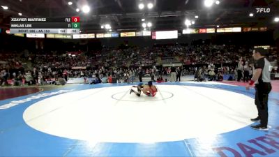 4A 150 lbs Cons. Round 1 - Niklas Lee, Timberlake vs Xzavier Martinez, Filer