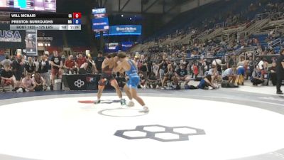 175 lbs Cons. Rd Of 32 - Will McNair, Georgia vs Preston Burroughs, Massachusetts