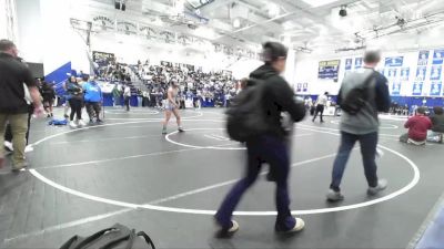 125 lbs Champ. Round 2 - Bayan Alhenn, Yorba Linda vs Lei`ani Jaime, San Dimas