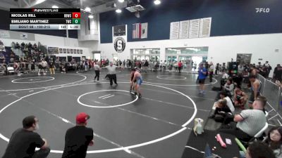 190-215 lbs Quarterfinal - Emiliano Martinez, Threshold Wrestling Club vs Nicolas Rill, Rancho Bernardo Wrestling Club