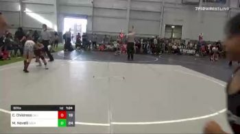 82 lbs Rr Rnd 6 - Callan Childress, Cali Red vs Manny Novelli, SoCal Grappling Club