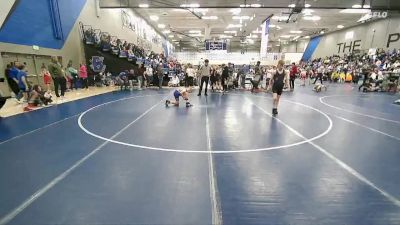 88 lbs Champ. Round 2 - Duncan Bown, Fremont Wrestling Club vs Taylor Horrocks, Uintah Wrestling