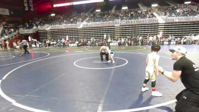 46 lbs Quarterfinal - Aydan Francom, Windy City WC vs Korban Grant, Athlos Wrestling