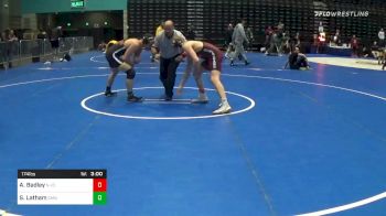 174 lbs Consolation - Alan Badley, North Idaho vs Seth Latham, Colorado Mesa