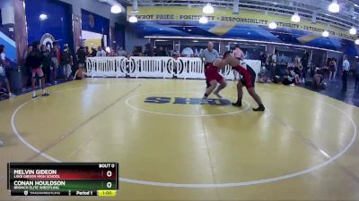 190 lbs Cons. Round 2 - Melvin Gideon, Lake Gibson High School vs Conan Houldson, Bronco Elite Wrestling