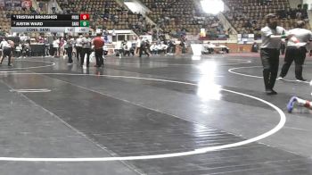 6A 126 lbs Cons. Semi - Tristian Bradsher, Pike Road School vs Justin Ward, Saraland