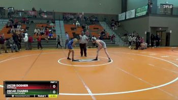 134 lbs Round 2 - Jacob Doshier, Hartselle vs Oscar Chaires, Tupelo High School