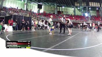 200 lbs Cons. Round 2 - Zayden Wedige, O`Neill Leprechaun Wrestling vs Weston Stoll, Mitchell Wrestling Club