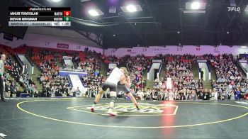 175 lbs Finals (8 Team) - Devon Brigman, Hudson Area HS vs Jakub Tomyslak, Martin HS