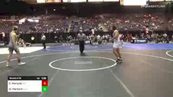 182 lbs Round Of 16 - Gilbert Marquez, Victory Wrestling vs Wyatt Merkord, Clovis