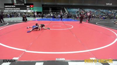 52 lbs 3rd Place - Lincoln Rich, Massa Maniacs vs Christian Valdivia, SoCal Hammers