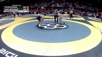 D3-144 lbs Champ. Round 1 - Riley Greathouse, Waynedale vs Peyton Schafer, Elmwood