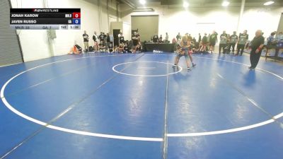 110 lbs Jonah Karow, Minnesota Red vs Javen Russo, Georgia