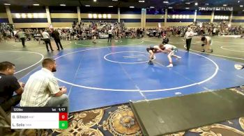 120 lbs Round Of 16 - Gordon Gibson, Mat Demon WC vs Luis Solis, Tmwc