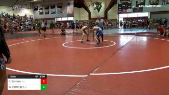132 lbs Round Of 64 - William Patterson, Nc vs Nicholas Serrano, Wv