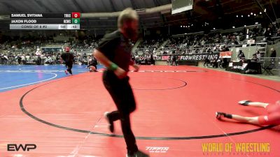 89 lbs Consi Of 8 #2 - Samuel Svitana, Truckee vs Jaxon Flood, Higher Calling Wrestling Club