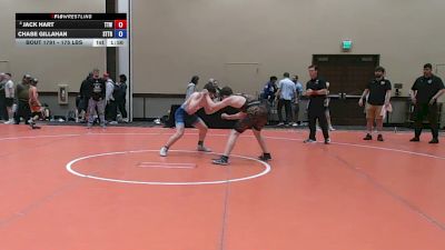 175 lbs 3rd Place Match - Jack Hart, Team Tugman Wrestling vs Chase Gillahan, Steller Trained