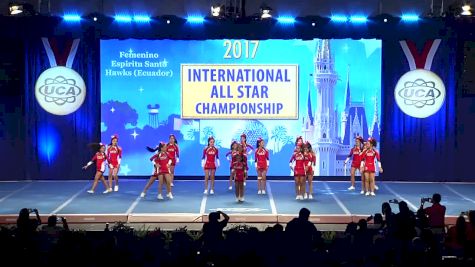 Femenino Espiritu Santo Hawks (Ecuador) [L1 Small Senior Division II Day 1 - 2017 UCA International All Star Championship]